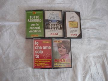 SERIE DI 5 MUSICASSETTE PERFETTE