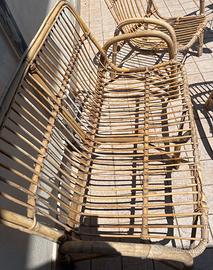 Divano in rattan
