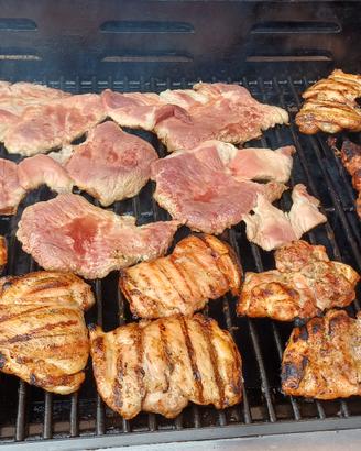 BBQ a gas