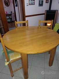 Cucina in rovere massello come nuova