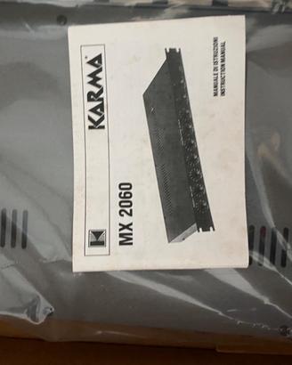 Mixer Microfonico Karma MX 2060
