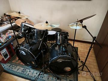 Batteria Pearl doppia cassa 