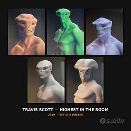 TRAVIS SCOTT- Set Completo 5 Poster