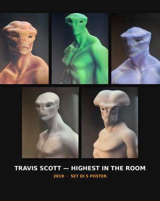 TRAVIS SCOTT- Set Completo 5 Poster