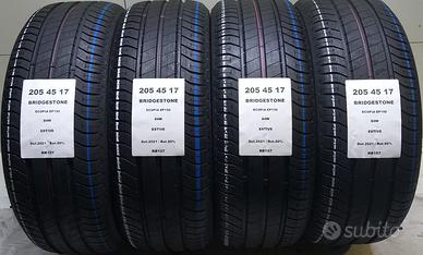4 GOMME 205 45 17 BRIDGESTONE RB107