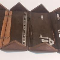 antica scatola in legno