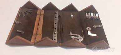 antica scatola in legno