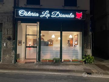 Insegna led personalizzabile