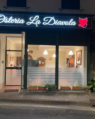 Insegna led personalizzabile