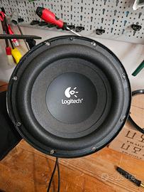 logitech z2300 subwoofer  20 cm