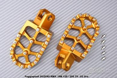 Poggiapiedi SUZUKI RMX / RM 125 / 250 79 - 02 Oro
