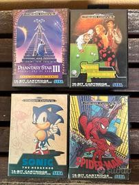 Giochi Sega mega drive con scatola