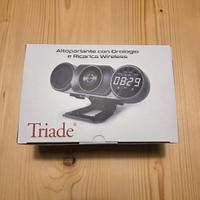 Altoparlante orologio sveglia e ricarica wireless