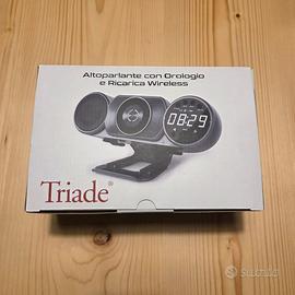 Altoparlante orologio sveglia e ricarica wireless