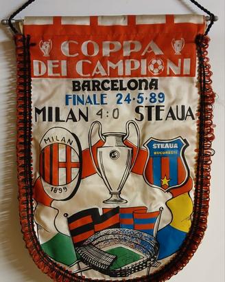 Gagliardetto AC Milan vs Steaua