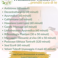 12 Trattamenti Olistici Massaggi per il Corpo