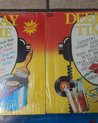 3 dischi vinile 33 giri serie deejay time