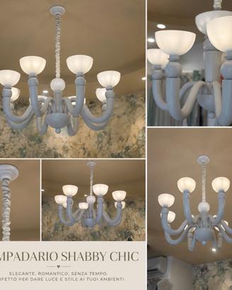 Lampadario Shabby chic