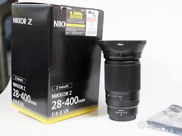 Nikon Z 28-400mm f/4-8 VR (Nikon ) Pari al Nuovo