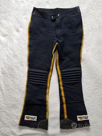 Pantaloni Sci Vintage Uomo Taglia 48 Anni 70 MAM