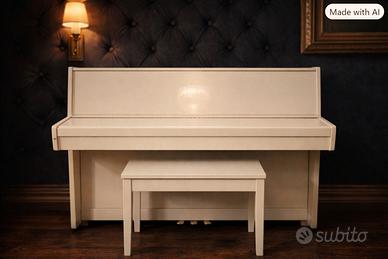 Pianoforte Verticale KAWAI Bianco Lucido -1977