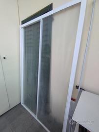porta a vetri per doccia