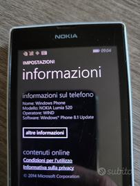 Nokia Lumia 520 Windows Phone bianco 