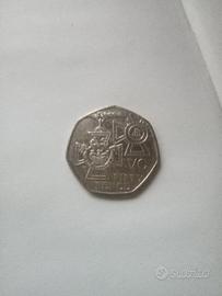 Moneta 50 pence 2006