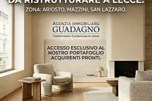 Immobili da ristrutturare a Lecce