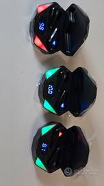 cuffia bluetooth con luce RGB wireless gaming x3