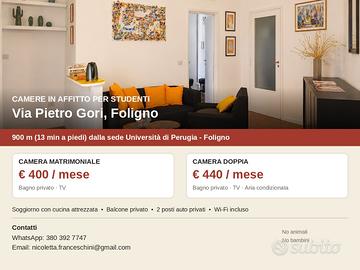 Camera doppia con aria condizionata
