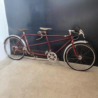 Tandem bici vintage epoca anni 50 60 bicicletta