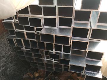 alluminio in barre 30 x 40 x 2 mm x 6mt