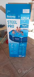 Piscina tonda Best Way  Steel Pro