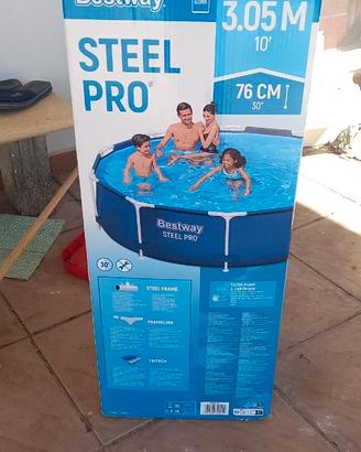 Piscina tonda Best Way  Steel Pro