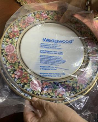 Servizio da tavola per 12 in porcellana "Wedgwood
