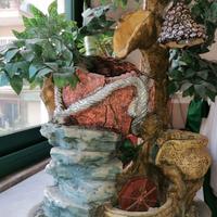 Fontana decorativa con cascata Rilassante