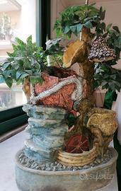 Fontana decorativa con cascata Rilassante