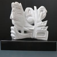 Scultura in marmo bianco venato di Carrara di Sand