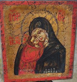 Madonna con bambino bizantina/ortodossa