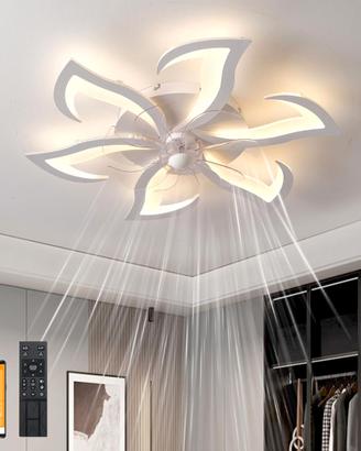 Ventilatore da Soffitto con Luce e telecomando, Di