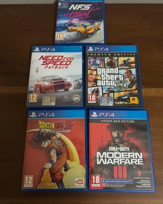Giochi ps 4