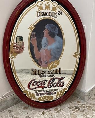 Specchio vintage Coca cola