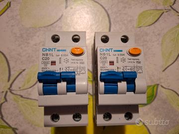 2 interruttore magneto termico differenziali 