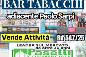 BAR TABACCHI CON CUCINA adiacente a Paolo Sarpi