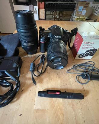 Kit NIKON D7200 + 18-140 VR + 55-300 VR