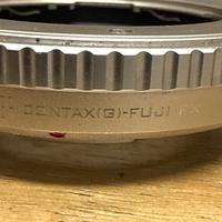 Anello Adattatore Contax G su Fuji FX