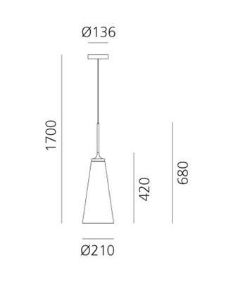 LAMPADA ARTEMIDE LOOK AT ME 21 SYSTEM E