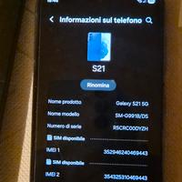 Samsung S21 8GB/128GB