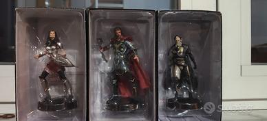 lotto 3 Action Figure Marvel Eaglemoss 